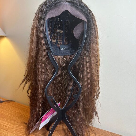 Janet Collection Zyra Extended Part Lace Wig – Choco Blonde Ombre - Picture 3 of 6